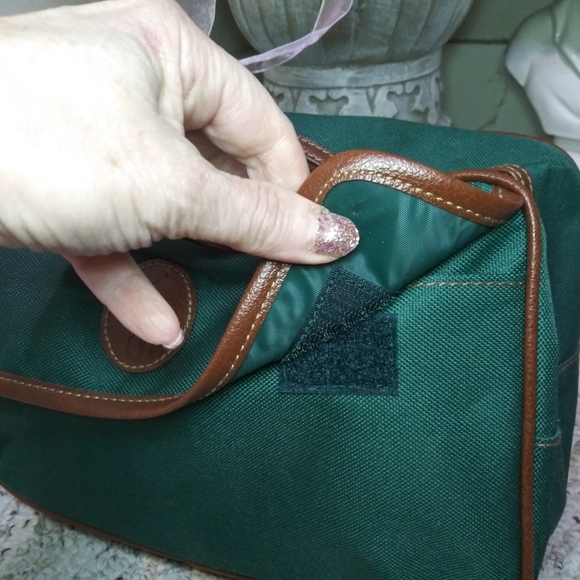 Vintage Men's Polo Ralph Lauren Green Canvas Toiletry Bag - Picture 6 of 10